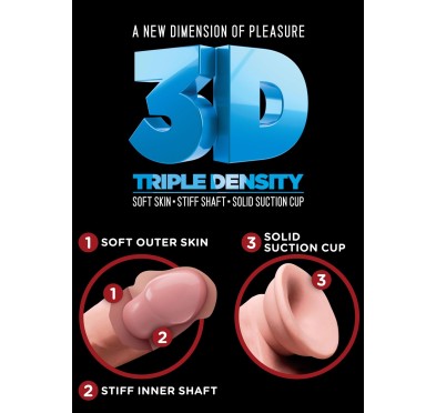 8Inch Triple Density Cock